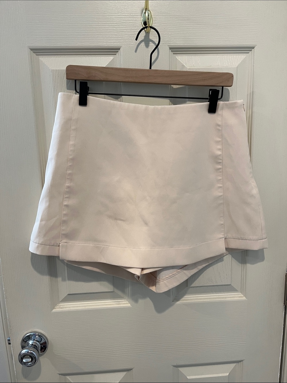 Cream Skort